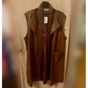 Marc New York Andrew Marc Leather Vest